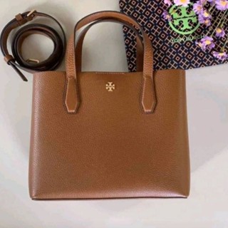 Tory Burch BLAKE SMALL TOTE ดำ/น้ำตาล