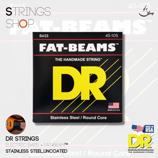 สายเบส DR Strings Fat-Beam™ - Stainless Steel Bass Strings (FB-45,FB5-45,FB5-130)