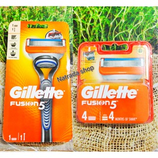 Gillette Fusion5 มีทั้งด้ามพร้อมใบมีด และ รีฟิลใบมี4ชิ้น(ของแท้100%ฉลากไทย)