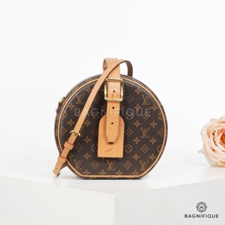 LOUIS VUITTON BOITE CHAPEAU MINI EBENE MONOGRAM CANVAS GHW