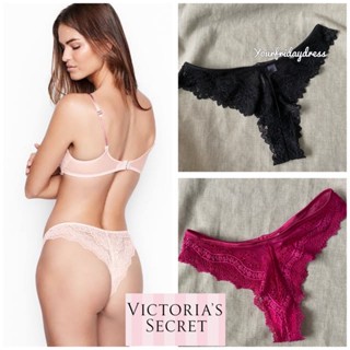 Victoria Secret Victorias Secret ชุดชั้นใน กางเกงชั้นใน ไร้รอยต่อ ลูกไม้ ใส่สบาย เซ็กซี่ สําหรับผู้หญิง