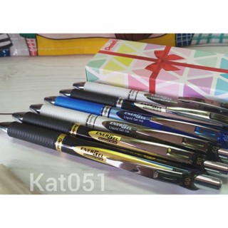 ปากกา Pentel Energel แท้ 💯 ฟรีกล่อง Pentel