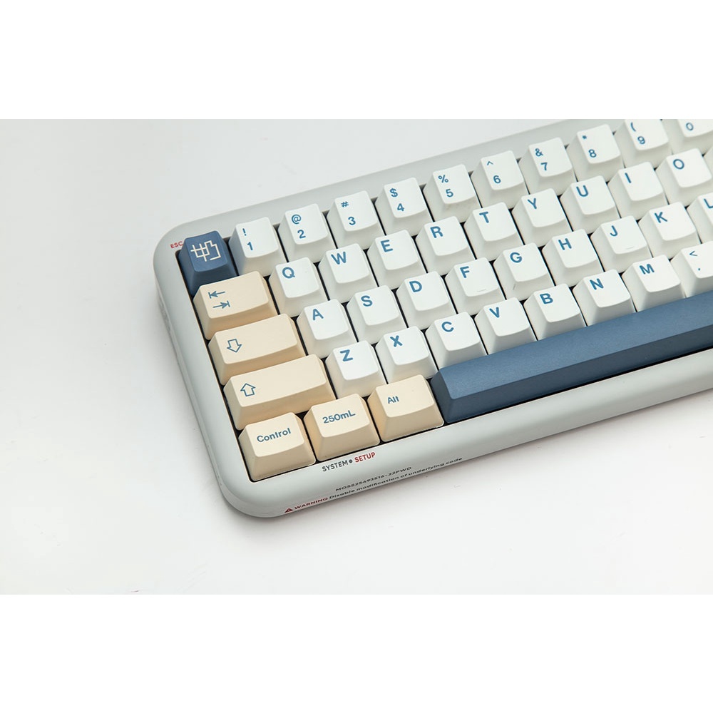 GMK Soyamilk keycaps OEM  profile Dye-Sublimation PBT keycap 138keys