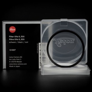 [กรุงเทพส่งด่วนใน 1 ชั่วโมง]     Leica filter uva ii, e55, black