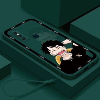 เคส VIVO V9 V11i V11 V15 V17 Pro V19 Neo แฟชั่น เท่ การ์ตูน One Piece Sixhd เคสโทรศัพท์ ซิลิโคนนิ่ม สี่เหลี่ยม กันกระแทก