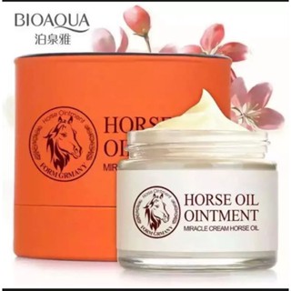 ครีมน้ำมันม้าBIOAQUA MIRACLE HORSE OIL CREAM 70g.