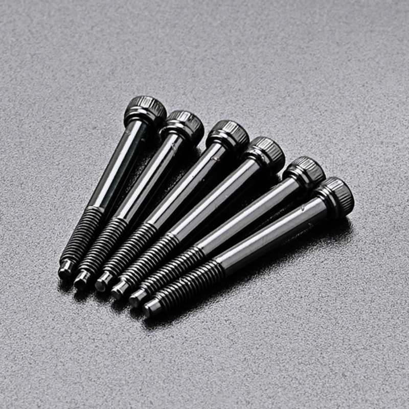 ถึง 6 ชิ้นกีตาร์ String ล็อคสกรู Tremolo Bridge String ล็อคสกรูสําหรับ Floyd Rose ล็อคสกรูติดตั้งง่าย