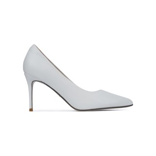 SHU CELEB HEELS 3.5" IN MILAN WEDDING WHITE รองเท้าส้นสูง