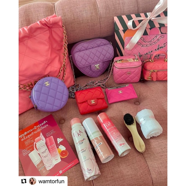 ส่งฟรีLUXX BOX SET ทำความสะอาดกระเป๋ารองเท้า น้ำยาทำความสะอาด (แถมแปรงผ้าฟองน้ำDEEP) Cleaner