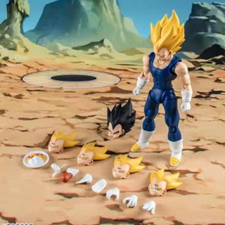 ลูกบอลโมรอน ขยับได้ SHF Vegeta Proud Prince Mobe ขาไก่เจ็ดแฉก