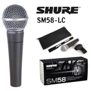 SHURE SM58-LC | ไมโครโฟนใช้พูด ไมค์ร้องเพลง ไดนามิก ไมโครโฟน Dynamic Microphone รับประกัน 2ปีจากศูนย์ไทย