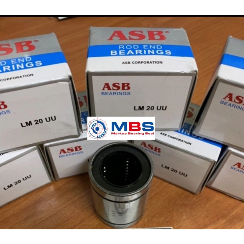 LINIER BUSH LM 20 UU ASB ยี่ห้อ LM20UU