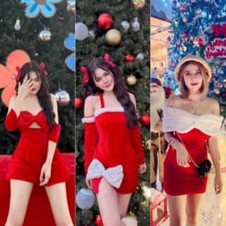 Christmas dress 🌲ชุดเดรสวันคริตมาส🎄🎁🎈