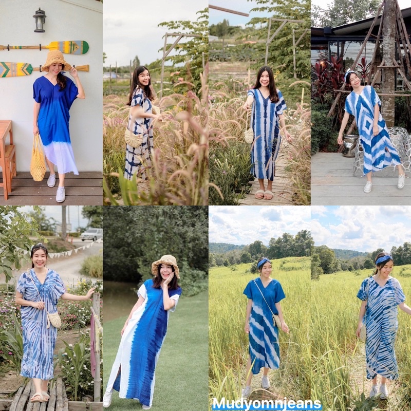 เดรสมัดย้อมใส่สบาย 💙