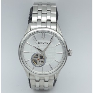 นาฬิกา BULOVA MENS 96A243 41 MM AUTOMATIC (สภาพดี) ไม่มีรอย สภาพ 100