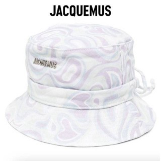 [เก็บ code ลดเพิ่ม 1467]พร้อมส่งในไทย📦Jacquemus Le bob Gadjo Faded Flower Bucket Hat**ของเเท้