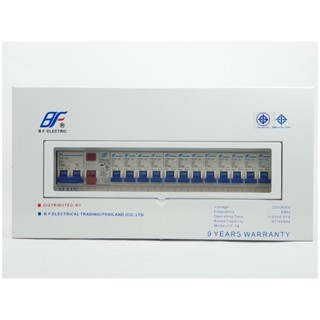 BF เครื่องตัดไฟอัตโนมัติ 12 ช่อง 63A