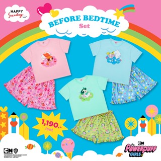 BEFORE BEDTIME Set | เซ็ตชุดนอนระบายพาวเวอร์พัฟเกิร์ลส์