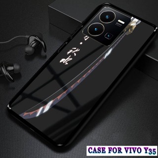 เคสโทรศัพท์มือถือแบบนิ่ม ลายอะนิเมะ Rou Custom [Samurai] Hp สําหรับ Vivo Y75 5G T1 5G Y22 Y22S Y35 V23E Case Hp Vivo Y75 5G T1 5G Y22 Y22S Y35 V23E