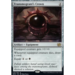 [MTG][Single][BRO] Transmogrant’s Crown ระดับ Rare [ภาษาอังกฤษ] ราคา ถูกที่สุด ดีลบีเคเค แกลเลอรีภาพที่ 2