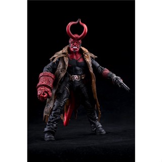 Hellboy Battle Damaged HB Action Figure Exclusive 1/12 Scale 26 cm