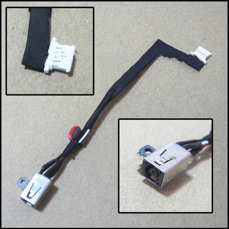 แล็ปท็อปใหม่ DC แจ็คสายชาร์จพอร์ตชาร์จสายไฟสําหรับ Dell Vostro 14 5458 5459 14-5458 5000 14-5459R 14
