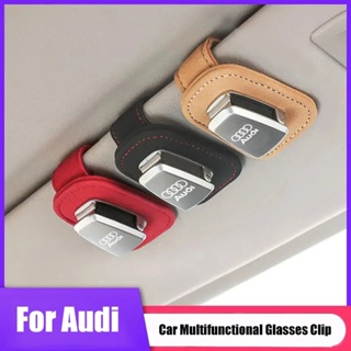 【พร้อมส่ง】คลิปที่บังแดดรถยนต์ คุณภาพสูง สําหรับ Audi A4 A6 A7 A8 Q5 A3 Q2 Q3 Q7 Q8