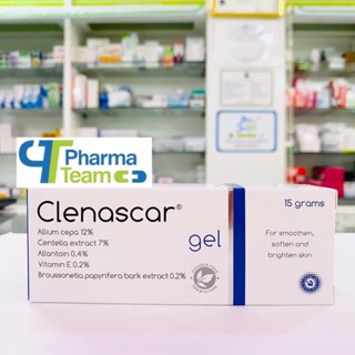 Clenascar Gel คลีนาสการ์ เจล ลดรอยแผลเป็นให้ดูเรียบเนียน ขนาด 15 กรัม