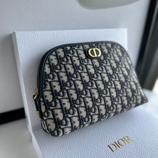 กระเป๋าถือ ChrisTian Dior Cosmetics bag Oblique   🔥งานเทพสุดพร้อมกับอุปกรณ์อลังการเเบบเดียวกับของเเท้
