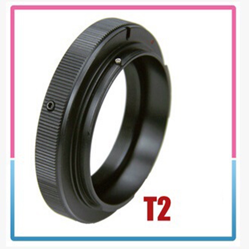 T2 T Mount สําหรับ Canon EOS T2-EOS แหวนอะแดปเตอร์เลนส์ 5D 7D 50D 60D 550D 500D 600D 700D 1000D 1200