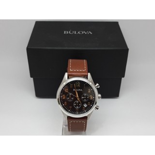 นาฬิกา BULOVA MENS 96B301 QUARTZ พร้อมกล่อง (ใหม่มีตำหนิ)