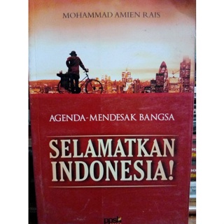 Bestseller หนังสือ AGENDA กด The Nation To Save INDONESIA - MOHAMMAD AMIEN RAIS [ของแท้]