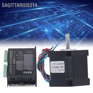 BSagittarius314 สเต็ปมอเตอร์ 2 เฟส Dc 10.2V พร้อมไดรเวอร์ 20 Xe2 X80 X9150V สําหรับเครื่องพิมพ์ 3D