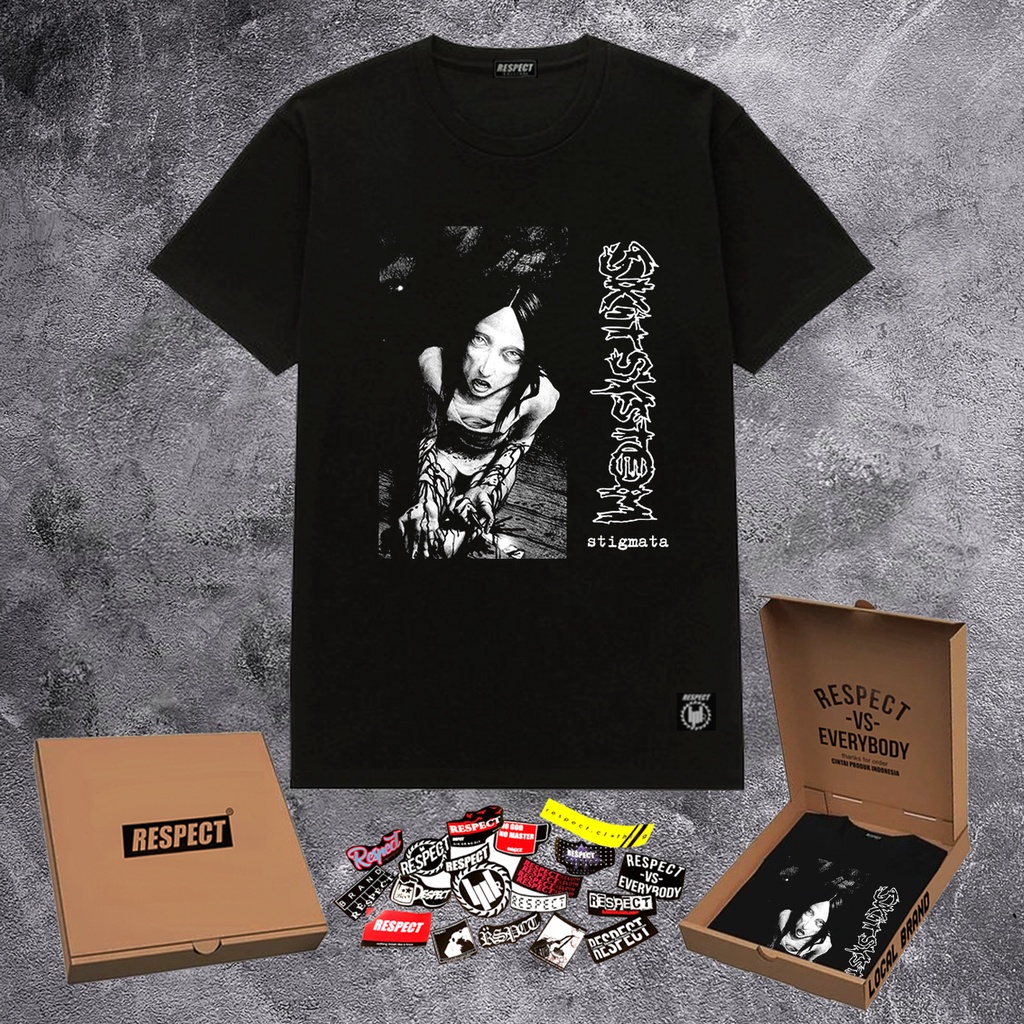 เสื้อยืด Punk Skit System Hardcore Punk Crust Punk Band Overseas