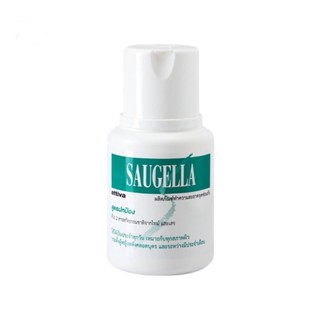 Saugella Attiva 100ml ผลิตภัณฑ์ทำความสะอาดจุดซ่อนเร้น ซอเจลลา สีเขียว สูตรปกป้อง2