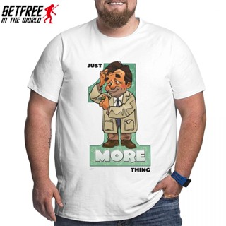 LYZH Columbo TV Just One More Thing T Shirt Harajuku Cotton Short Sleeve Tshirts