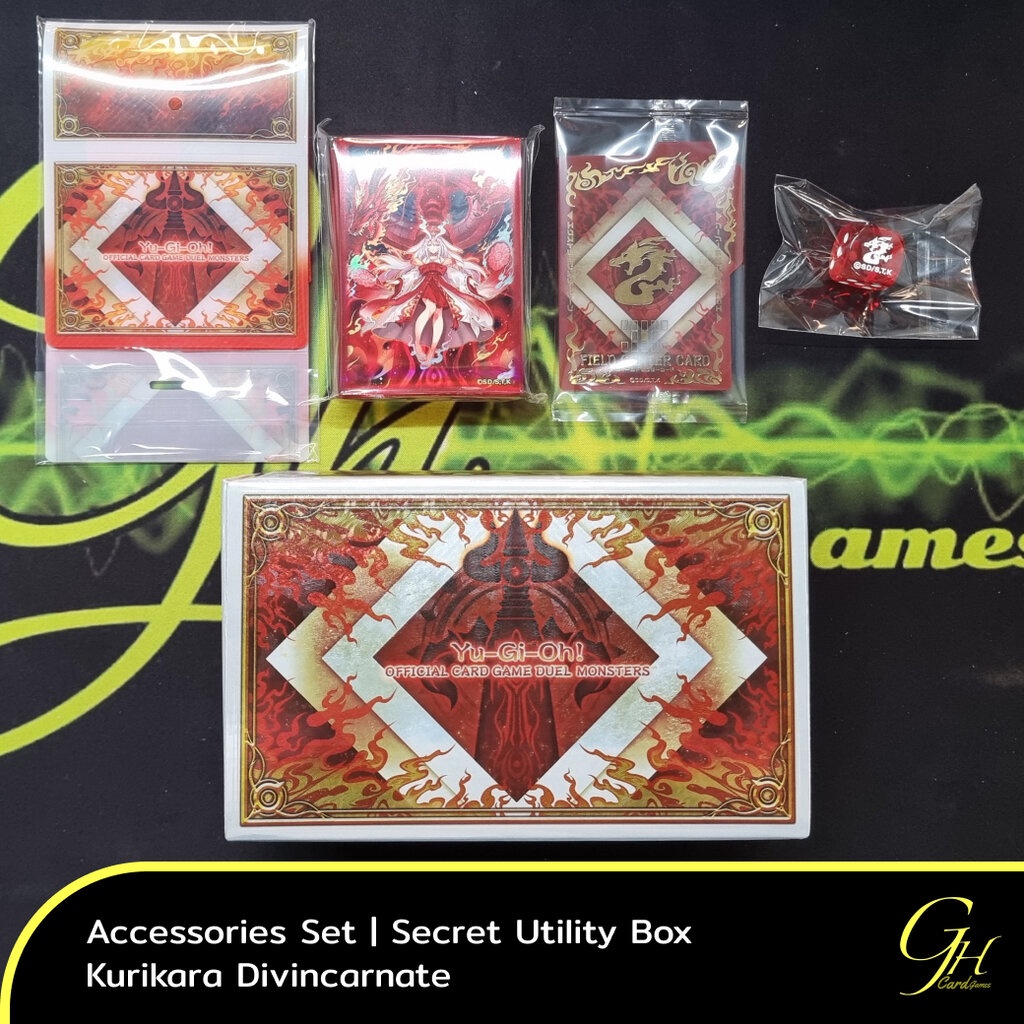 Yugioh [SUB1-ACS06] Secret Utility Box Accessories Set - Kurikara Divincarnate