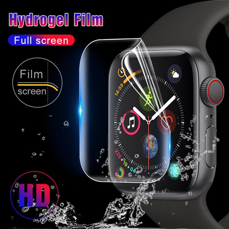 for Applewatch ฟิล์ม ฟิล์ม เต็มจอ ไฮโดรเจล AppleWatch Sport Series 8 Ultra /7/1 /2/3 /4 /5/ 6 S Film Applewatch 7 ฟิล์ม