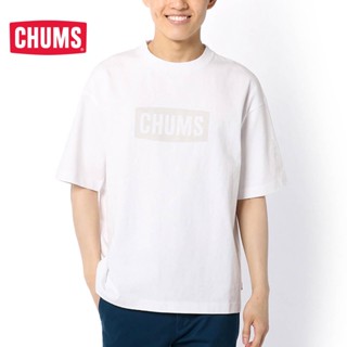 Chums เสื้อยืดคอกลม แขนสั้น พิมพ์ลายนก Chacha สไตล์ญี่ปุ่น เหมาะกับฤดูใบไม้ผลิ ฤดูร้อน สําหรับผู้ชาย และผู้หญิง