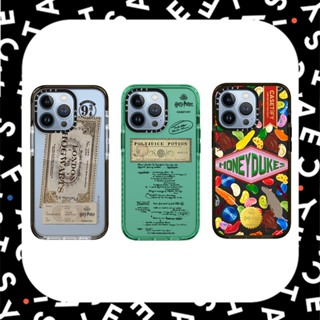 Casetify Honeydukes Goodie เคสซิลิโคน TPU แบบนิ่ม สําหรับ iPhone 11 12 13 14 Plus Pro Max