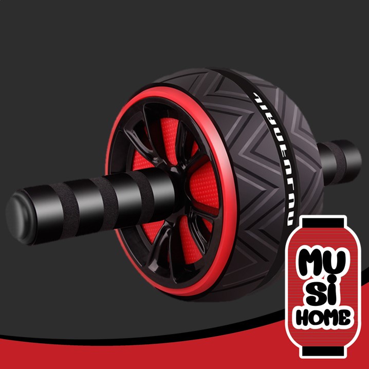 MUSI.HOME【ราคาถูก】ลูกกลิ้งบริหารหน้าท้องพร้อมแผ่รองเข่า ล้อบริหารหน้าท้อง ลดไขมันหน้าท้อง ลูกกลิ้งหน้าท้อง S7 XX