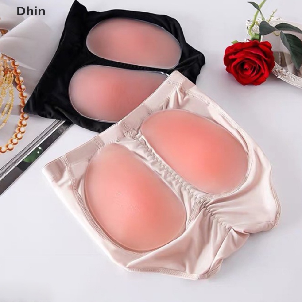 [Dhin] ผู้หญิงซิลิโคนใส่สะโพก Self-Adhesive Butt Pads ปลอม Ass Enhancer Hip Pads
