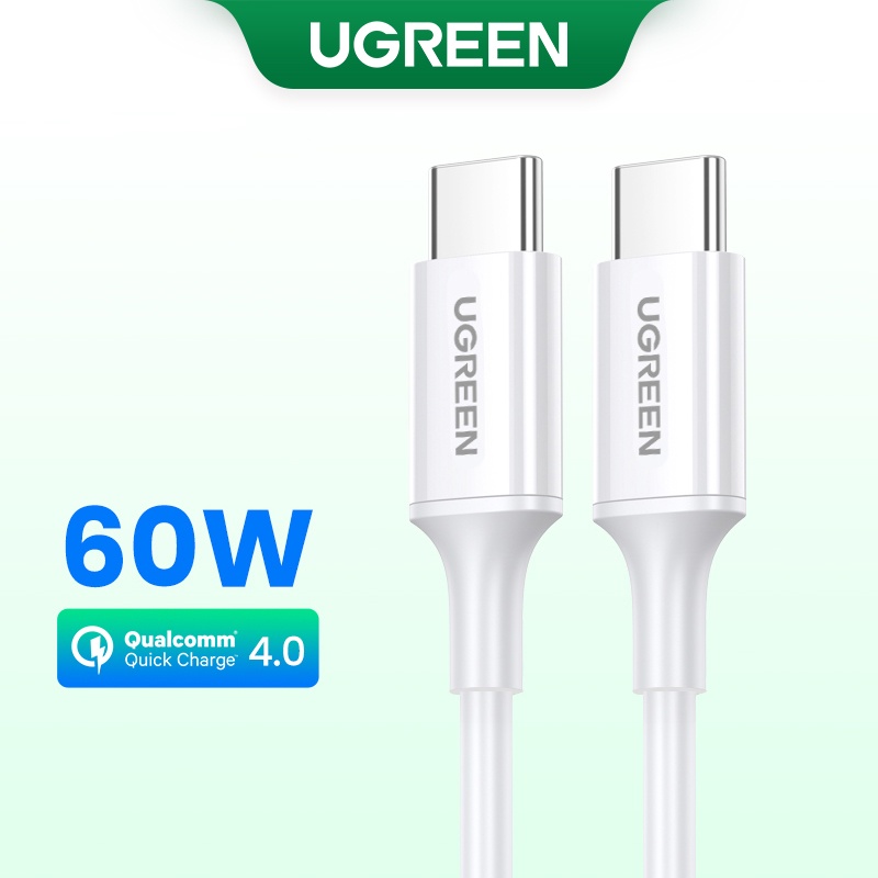 ซื้อ Ugreen 60W USB C เป็น Type-C สายชาร์จข้อมูล ชาร์จเร็ว สําหรับ Samsung HUAWEI