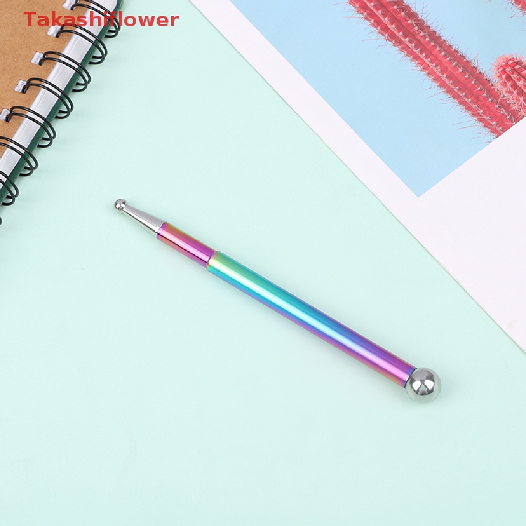 (Takashiflower) ปากกาฝังเข็ม สเตนเลส แบบแมนนวล