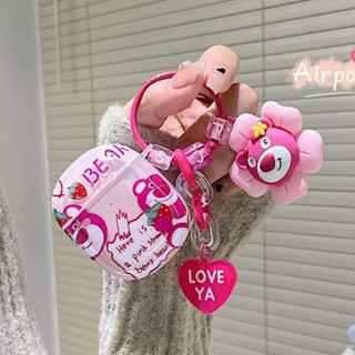 ✨เคสแอร์พอด 2 1 pro2 Case for Airpod 3 pro น่ารัก สตรอเบอร์รี่ การป้องกันการตก ซิลิโคนนิ่ม Soft Case Airpods gen 3 2021