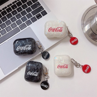 เคสแข็ง เคส Airpods Pro2 Airpods Pro Airpods 3 gen3 AirPods 2 Creative Cartoon CocaCola โคคาโคล่า Protective Hard Case