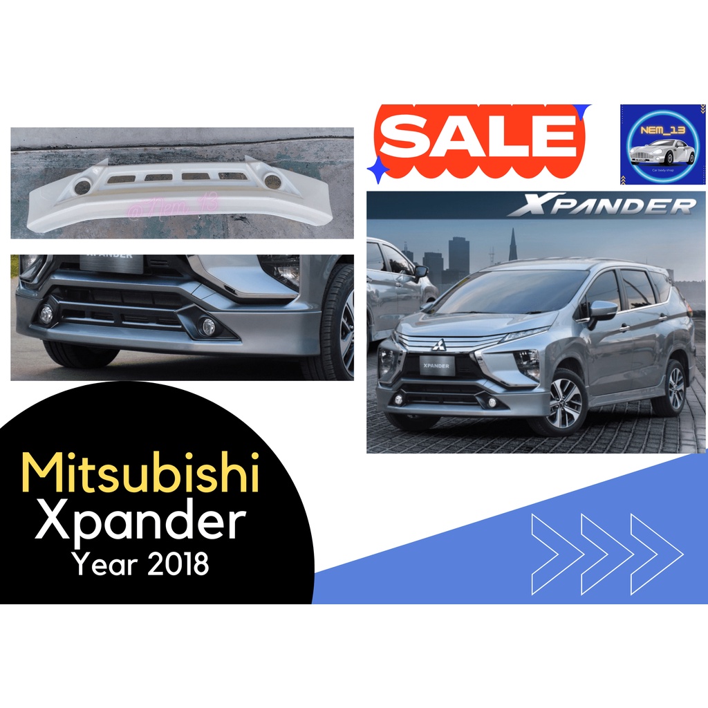 ชุดแต่งสเกิร์ตรอบคัน Mitsubishi Xpander ปี 2018 (เอ๊กซ์แพนเดอร์)