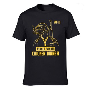 New Crew Neck T-Shirt Pubg Playerunknowns Battlefield T-Shirt 100% Cotton High Quality T-Shirt