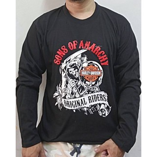 เสื้อแขนยาว son of anarchy harley davidson