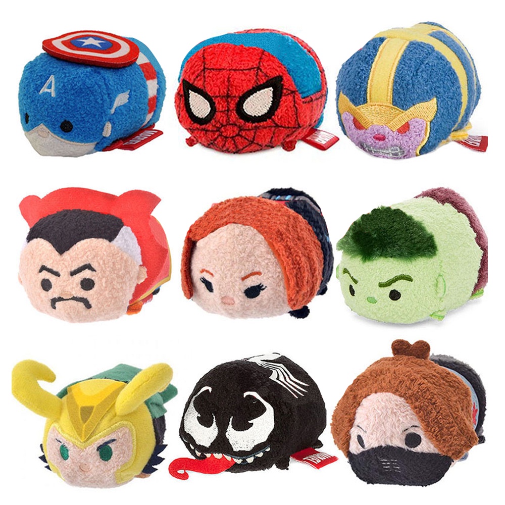 Disney Marvel Avengers Tsum Tsum Loki Venom Ironman Spiderman Winter